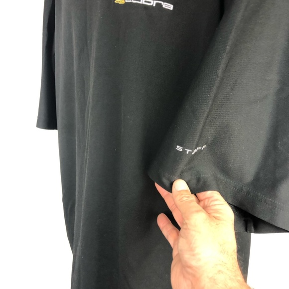 Foot Joy Cobra Golf Pull over Jacket Black Mens size Large 3/4 Sleeve - Picture 2 of 7